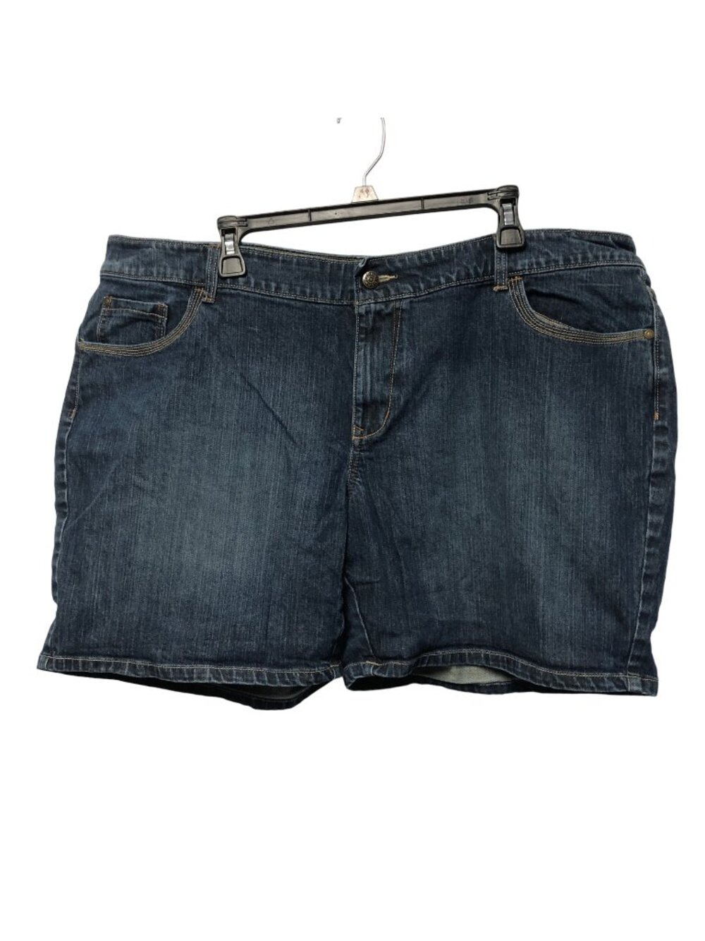 Old Navy Jean Shorts Womens Size 22 Low Rise Waist Stretch Denim